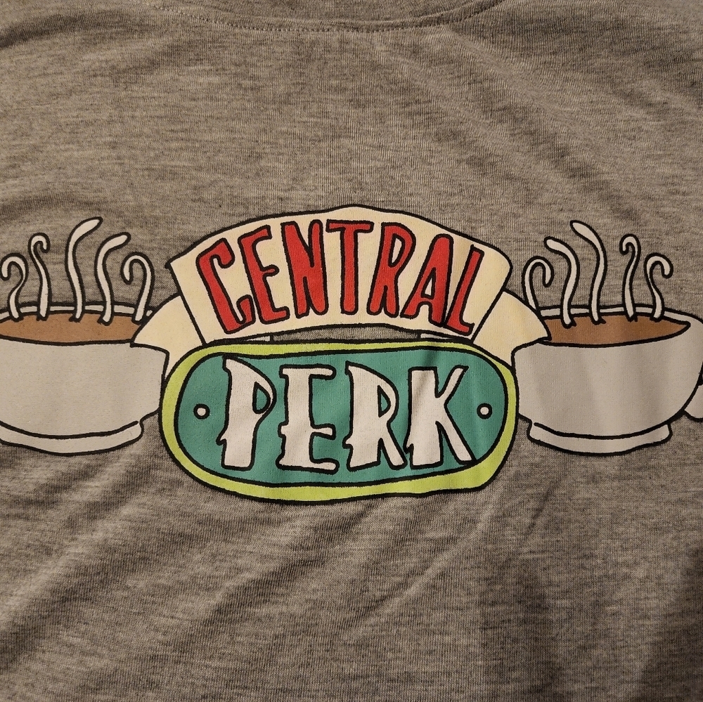 Official FRIENDS Women's Cut Central Perk T-shirt - Picture 4 of 9